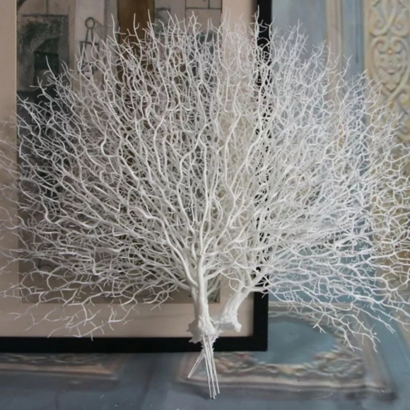 Faux Coral Fan Pick Prop - Five Pieces (5) - Decor - Picture 4 of 6